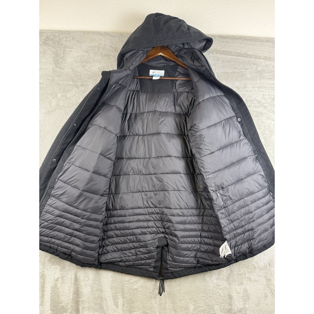 Columbia Sportswear Jacket Women Medium Black Coat Hiking Outdoors Skiing Casual - Picture 8 of 13